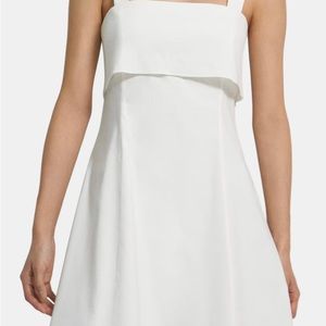 White Mini Theory Dress